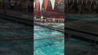 Girls 200 yd medley relay  AISD  UT 10252024 [upl. by Oniotna]