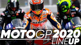 MOTOGP 2020 LINEUP  Riders amp Teams  Full HD [upl. by Oiluj]