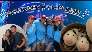 UCSD WEEK 0 VLOG fall yall orientation amp unolympics [upl. by Frazer]