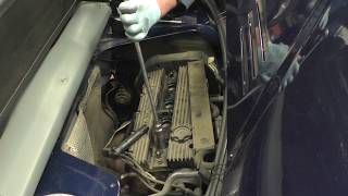 Replacing the spark plugs on an MGF [upl. by Janeen554]