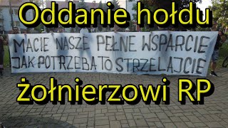 Oddanie hołdu zabitemu żołnierzowi Mateuszowi Sitek  Mielec  08062024 r [upl. by Kovacev]