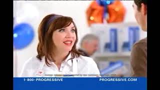 Progressive Insurance Flo quotNew Years Partyquot  commercial ad 011409 [upl. by Christiano]