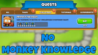 Protect The Yacht Guide  No Monkey Knowledge  BTD6 MrBeast Update [upl. by Berglund]