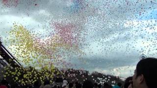 Yomiuriland Balloon Release for 3 11 [upl. by Cordell]