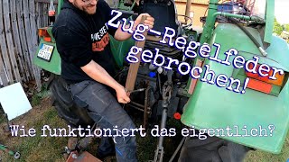 Heckkraftheber reparieren  Teil 1 Zugregelung reparieren am FENDT Farmer 108s [upl. by Irrahs745]