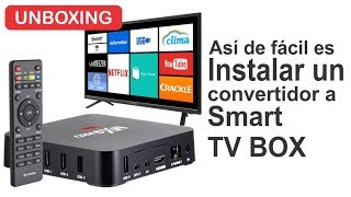 Convertidor a Smart TV Box  Instalación y funcionamiento [upl. by Lunetta]