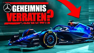 Neues Formel 1 Auto Hat Williams ein MercedesDetail geleakt [upl. by Suter]