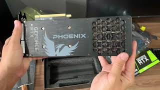 Unboxing RTX 3070 Gainward Phoenix 8GB GDDR6 256bit [upl. by Shirline299]