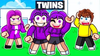 Playing Roblox with my TWIN SISTER… [upl. by Bowen]