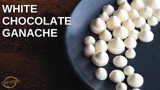 Super Simple White Chocolate Ganache [upl. by Johnette]