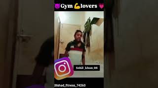 🥰Gym💪 2 ghante😍gym lovers youtube popular shortsdilshaad fitness [upl. by Patrice]