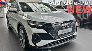 All New Audi Q4 etron 2024  Visual REVIEW interior amp exterior UPDATED [upl. by Grindlay177]