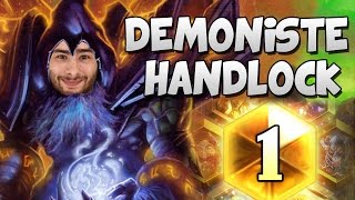 HearthStone  Deck HANDLOCK  PAQUET DE CARTES A GAGNER [upl. by Hogue115]