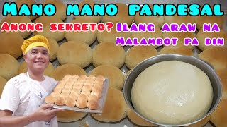 NO LARD PANDESAL RECIPE PERFECT FOR BEGINNERS😲😲HOW TO MAKE SOFT AND EASY PANDESAL RECIPE [upl. by Thoer440]