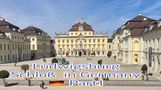 Ludwigsburg schloss in Germany PART1 [upl. by Solhcin]