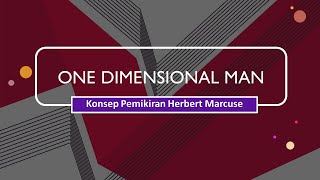 Teori One Dimensional Man [upl. by Kerekes]