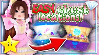 15 CHEST LOCATIONS IN ROYALE HIGH CAMPUS 3 💎 10000 Diamonds XP amp ITEMS  Royale High [upl. by Akirdnwahs]