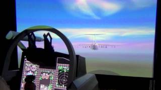 MiG29 KKUB Real vision simulator [upl. by Analli]