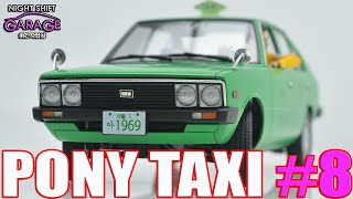 ACADEMY 124 Hyundai Pony Taxi MCP wDriver Figure 8 [upl. by Anuska174]