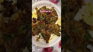 Pomfret fish fry reels cooking foodie fishfry trending vlog viralvideo views explorepage [upl. by Burman]