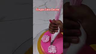 Simple Cake Desine 🌷🧁🎂 Hemlataz Vlog 🎂🧁🌷 shortvideos cakeideas trending shortvideoscakelovers [upl. by Pirnot]