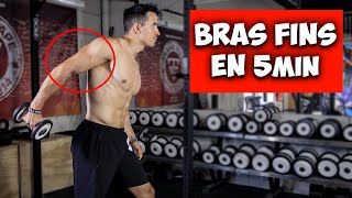 Affiner vos bras en 5 minutes  Exercice pour tonifier et maigrir des bras [upl. by Spain]