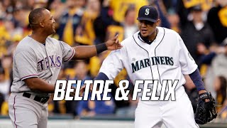 MLB  Adrian Beltre amp Felix Hernandez [upl. by Dubois]