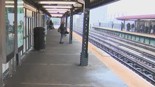 NYC subway operator hit in head with bottle police [upl. by Meggie]