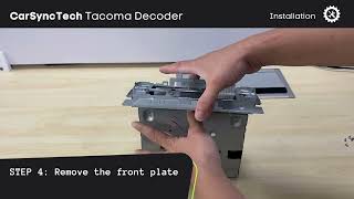 Tacoma 20142019 Factory Decoder Module Apple CarPlay Android Auto  CarSyncTech [upl. by Zindman449]