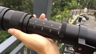 420800mm F8316 HD Super Telephoto Manual Zoom Lens [upl. by Auliffe]