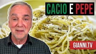 Cacio e Pepe Italian Mac and Cheese Viewers Choice Special Italian Recipe  Giannis North Beach [upl. by Enilesor346]