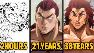 Entire Life Of YUJIRO HANMA So Far  Yujiro Hanma VS Baki Hanma  Baki Hanma Anime [upl. by Reames103]