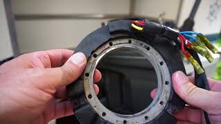 How to check replace stator on Force Mercury Marine Outboard [upl. by Kizzee]