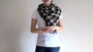 Kerchief Scarf Tutorial [upl. by Esma854]