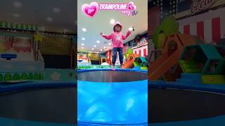 TRAMPOLINE SONG 🎶 INDOOR PLAYGROUND  KIDS SONG  NURSERY RHYMES  shorts viral fun foryou cute [upl. by Aratal892]