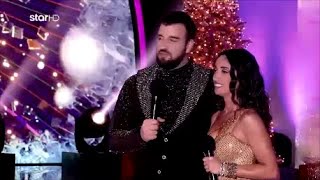 DWTS Το πρώτο 10άρι για τον Βαρθαλίτη από τη Λαμπροπούλου [upl. by Neelyak]