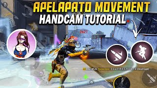 ApelapatoGo Movement Trick Handcam Tutorial  Movement Speed Trick  Apelapato Trick  Free Fire [upl. by Hanae487]