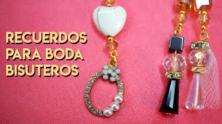 Como hacer Recuerdos para boda Bisuteros [upl. by Vashtee]