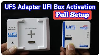 UFS Adapter UFI Box Activation Full Setup  MaiThil Boy [upl. by Ynehpets]