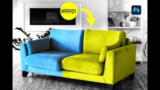 Change COLOR of an object in Photoshop [upl. by Matelda649]