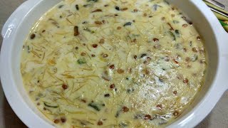 Sheer khurma  Eid Special Recipe  Famous Dessert Recipe  Delhi famous sheer khurma recipe [upl. by Nivat]