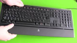 Logitech Illuminated Keyboard Unboxing [upl. by Jewelle]