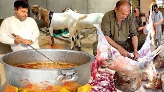 2 FULL GOAT MUTTON GRAVY amp MUTTON YAKHNI PULAO  TRADITIONAL MUTTON GRAVY amp HYDERABADI PULAO RECIPE [upl. by Buke]