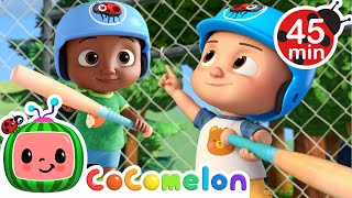 Take Me Out to the Ball Game   MORE CoComelon Nursery Rhymes amp Kids Songs  CoComelon Toy Play [upl. by Carie]