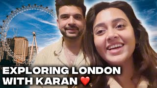 India to UK Journey  Exploring London with KaranKundrraOfficial  tejasswiprakash413 [upl. by Hecker250]