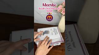 Best Books from Meesho 📚😍👍meesho books shorts [upl. by Rosalie]