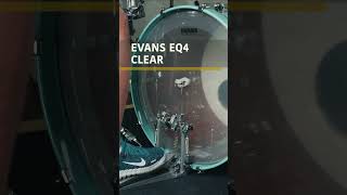 Which Sounds Best Bass Drum Head Quick Fire Comparison  drums remo evans drumheads drumming [upl. by Atsuj]