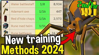 The Best New Training Methods for Oldschool Runescape in 2024 [upl. by Lyrehc28]