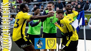 202324 HIGHLIGHTS  Bristol Rovers v Burton Albion [upl. by Anerom460]