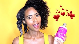 Amazing Deep Conditioning Results with LEAVE IN CONDITIONER for Low Porosity Natural Hair [upl. by Enilada]